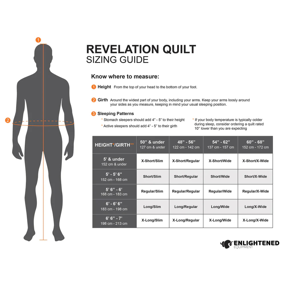 Enlightened Equipment Revelation Quilt (In Stock)