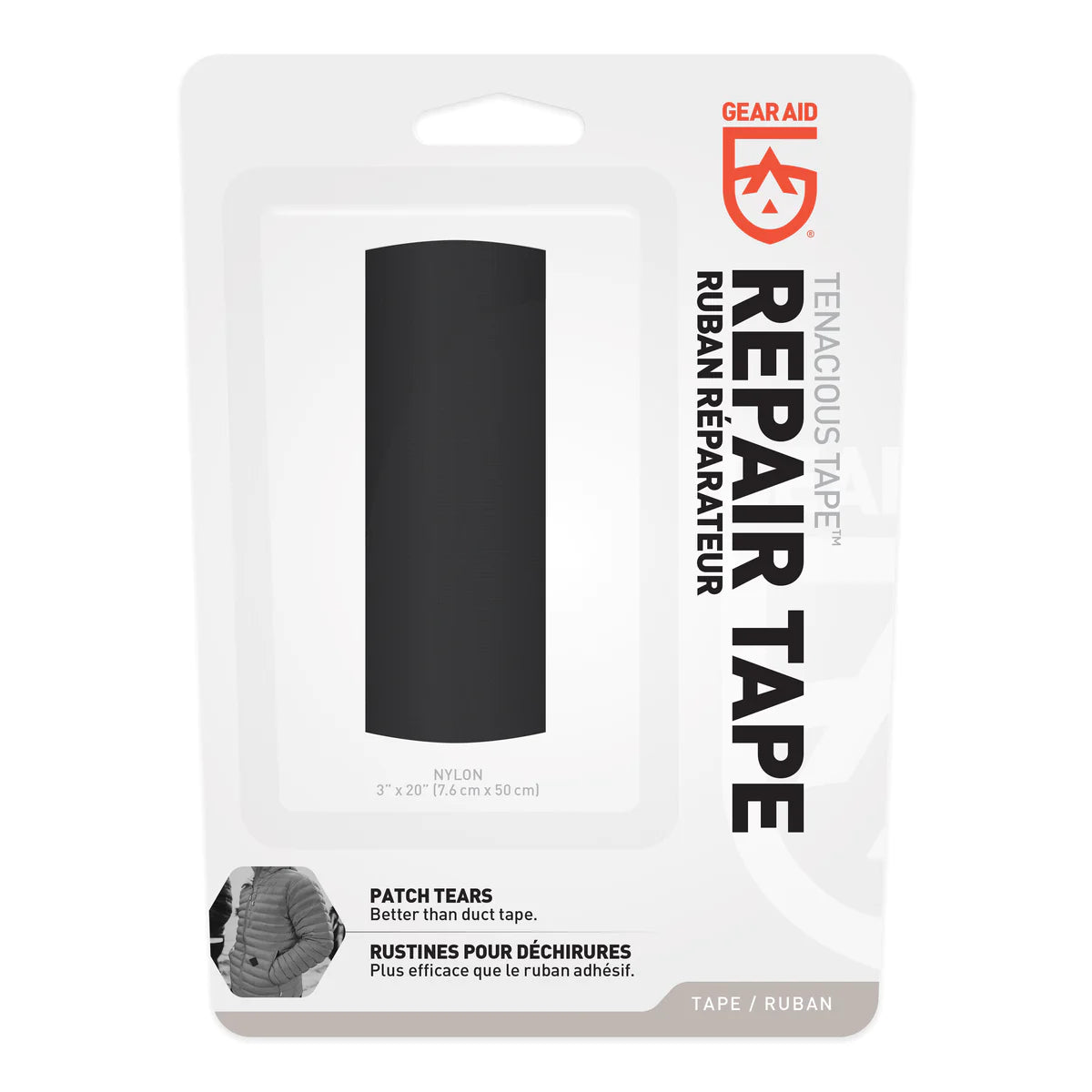 Gear Aid Tenacious Tape Repair Tape (Black Nylon)