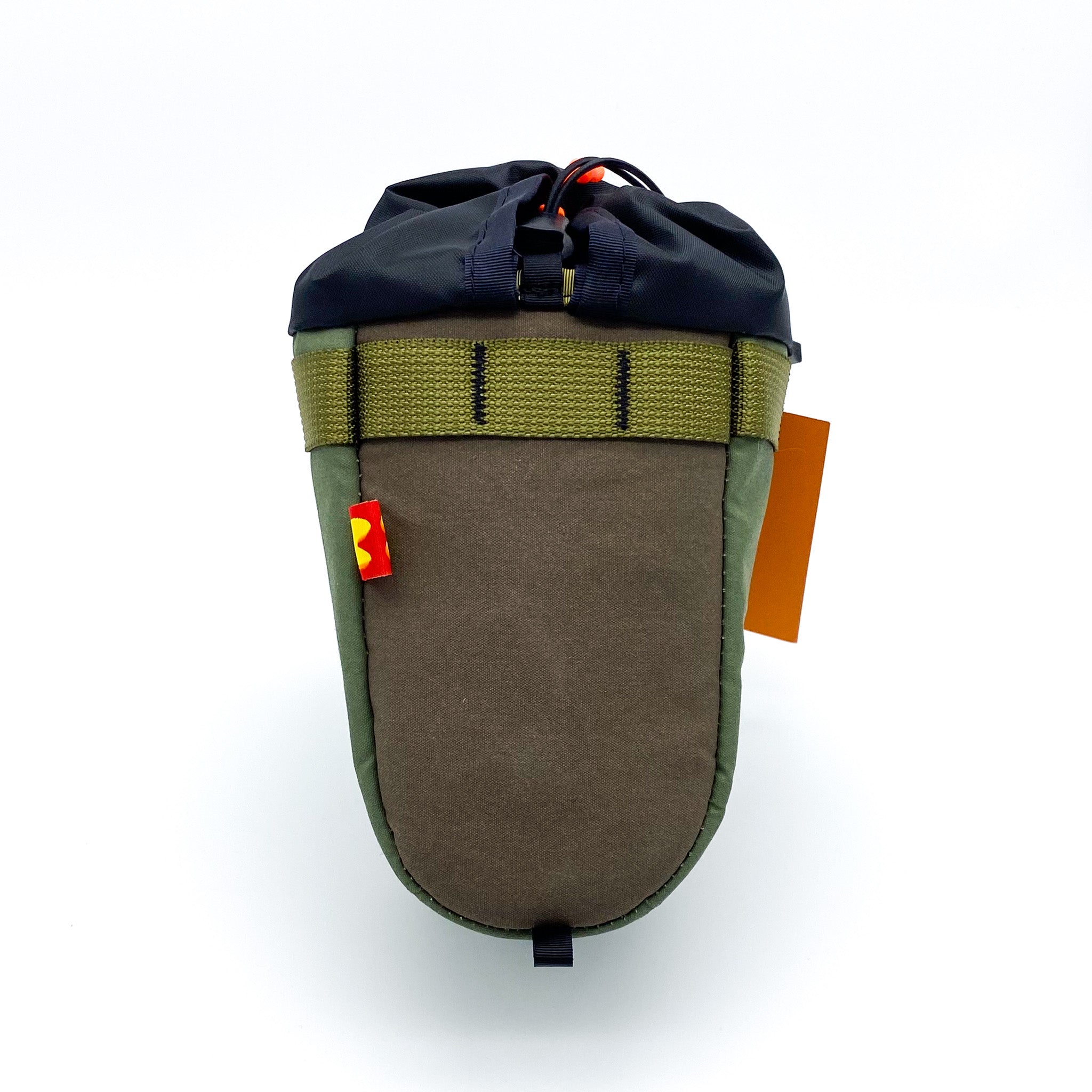 Hungry 'The Muncher v2.0' Feed Bag - Khaki/Brown Canvas