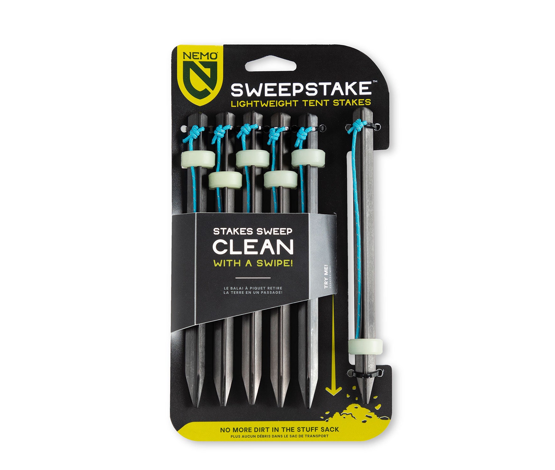 Nemo Sweepstake Lightweight Tent Stakes (6-Pack)