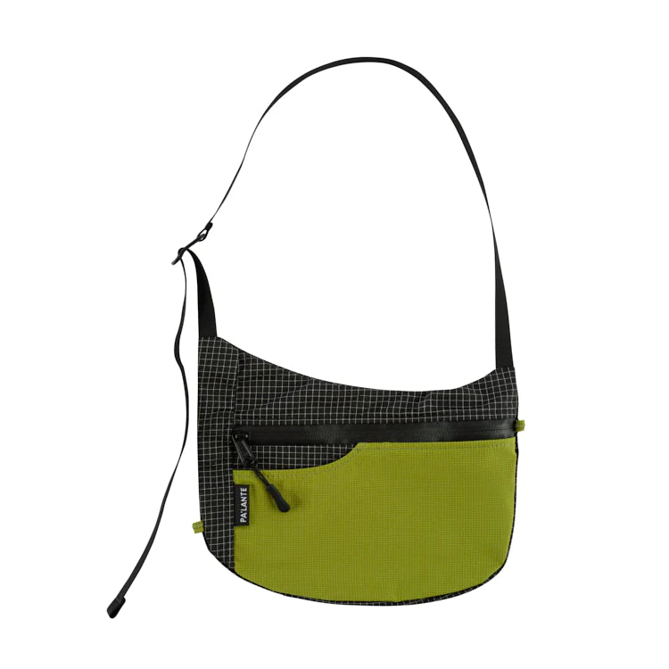 Pa'lante Sidebag - Black Gridstop/Lichen Mesh (Large)