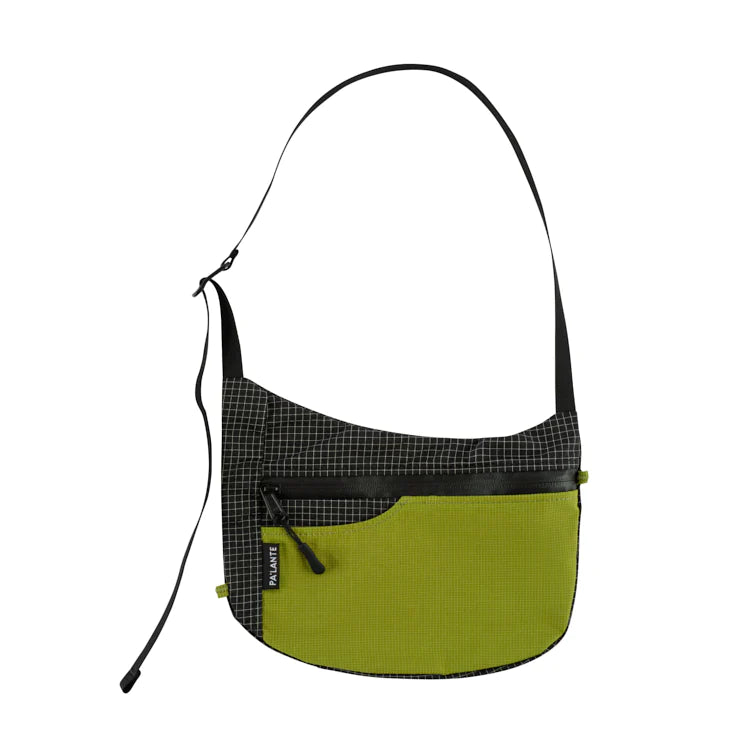 Pa'lante Sidebag - Black Gridstop/Lichen Mesh (Small)
