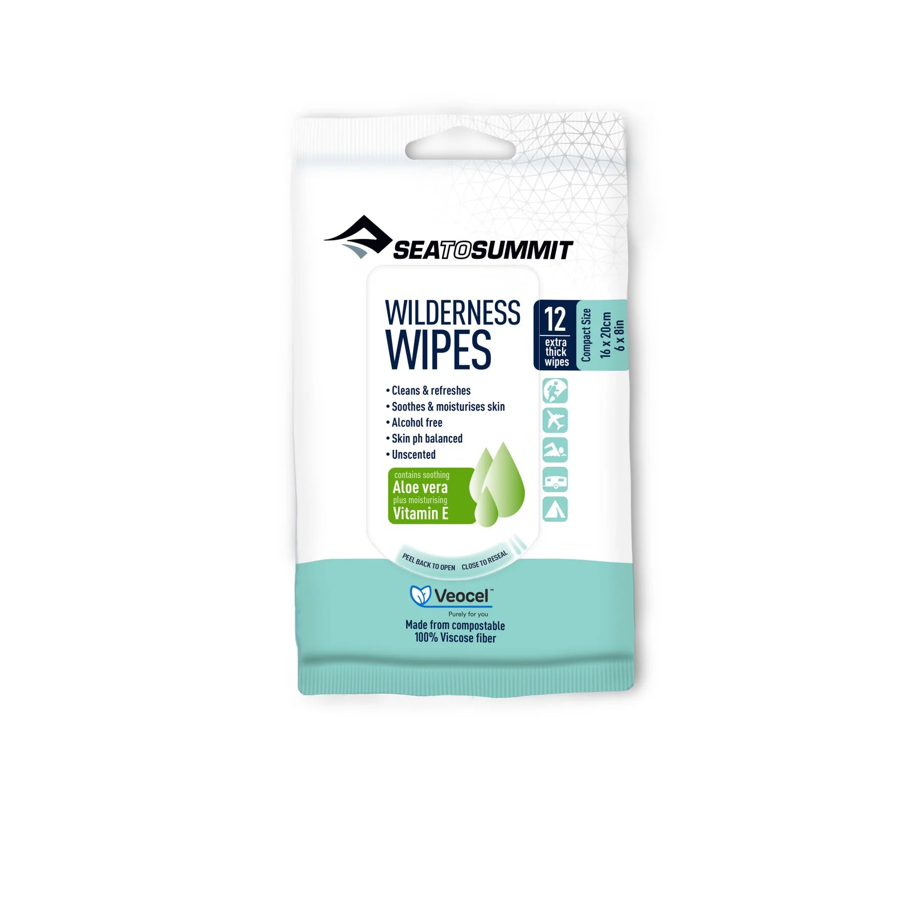 Sea to Summit Wilderness Wipes (12pk)